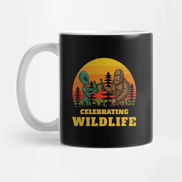 Squatch funny quote - Celebrating wildlife by Obey Yourself Now